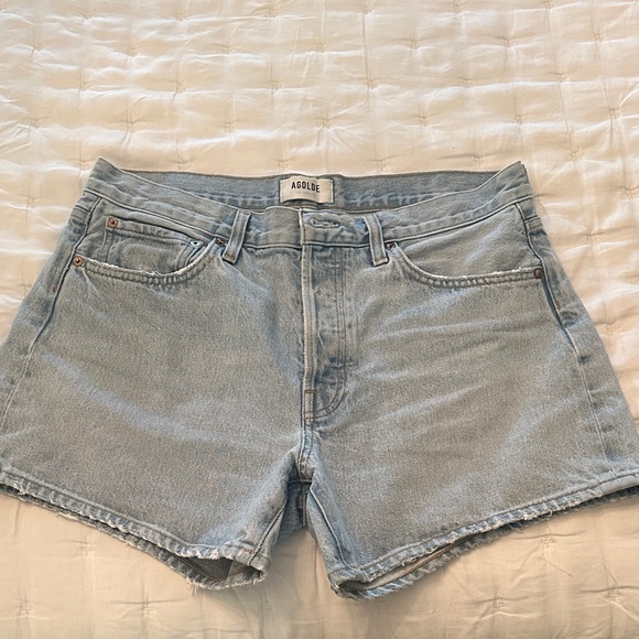Agolde Denim Shorts - Picture 1 of 4